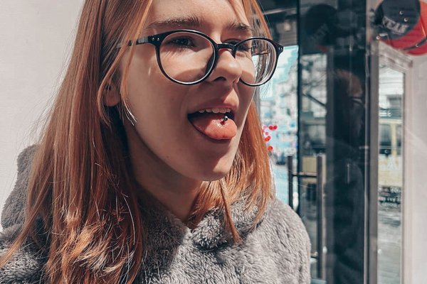 Piercing en la lengua