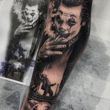 tatuajes del joker