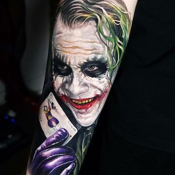 tatuajes del joker