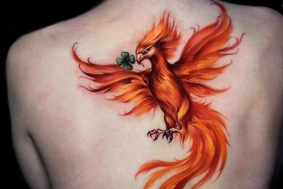 ave fenix tatuaje