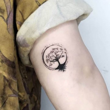 tatuaje del árbol de la vida