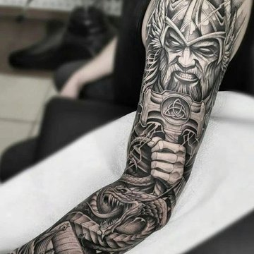 Tatuaje Vikingo