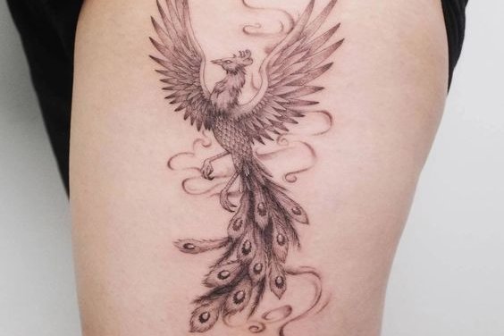 ave fenix tatuaje