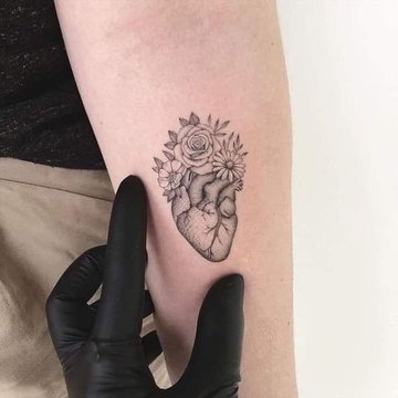 corazones tatuajes