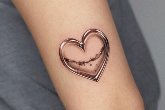 corazones tatuajes