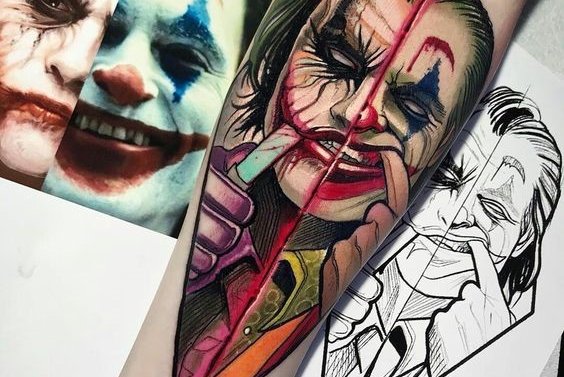 tatuajes del joker