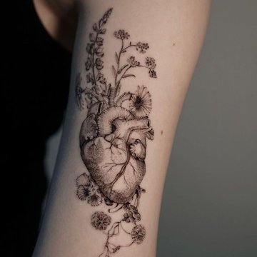 corazones tatuajes