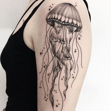 tatuaje medusa