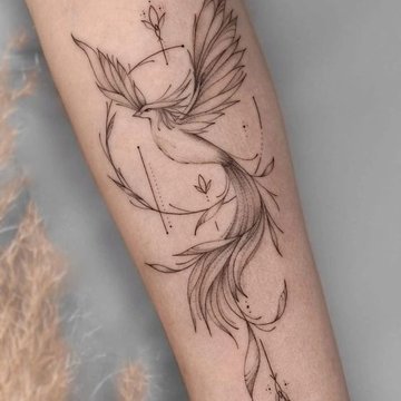 ave fenix tatuaje