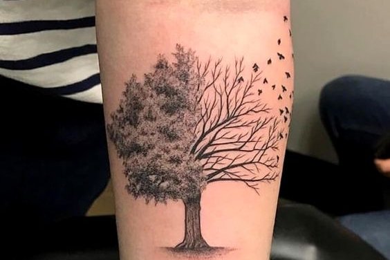 tatuaje del árbol de la vida