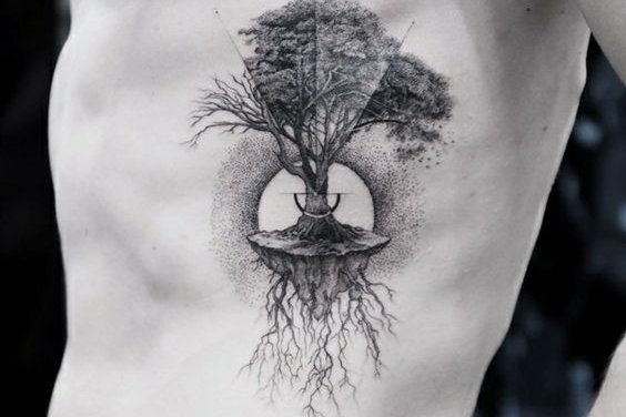tatuaje del árbol de la vida