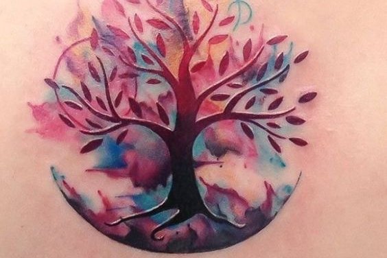 tatuaje del árbol de la vida