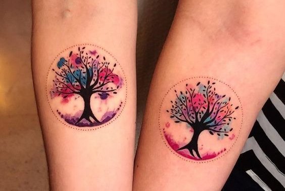 tatuaje del árbol de la vida