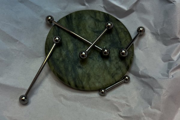 Titanio para piercings