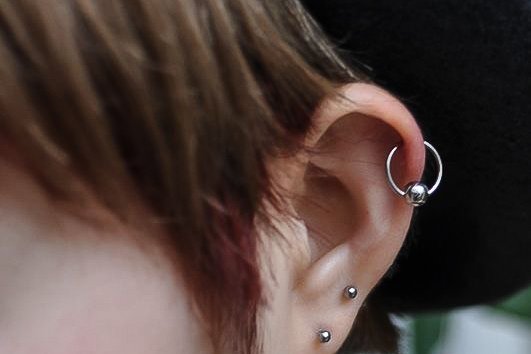 Piercing hélix