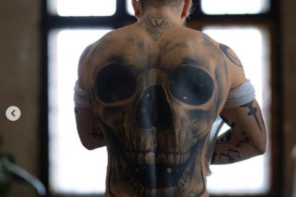 Tatuaje de espalda para hombres