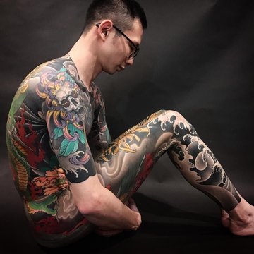 El estilo de tatuaje japonés