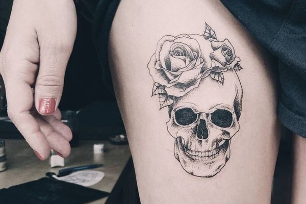 Tatuaje de calavera