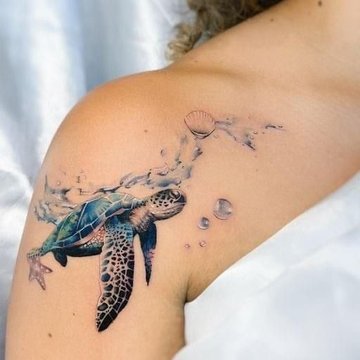 tatuajes tortuga