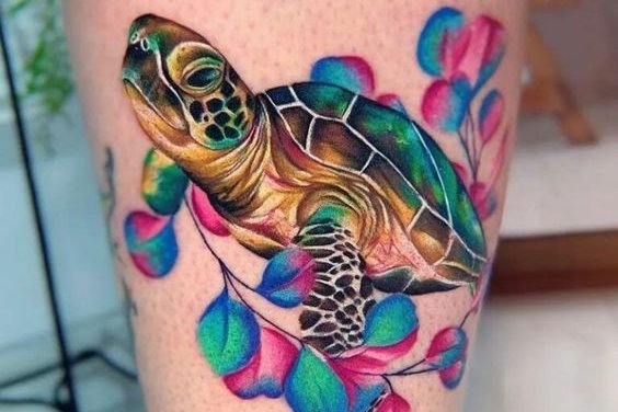 tatuajes tortuga