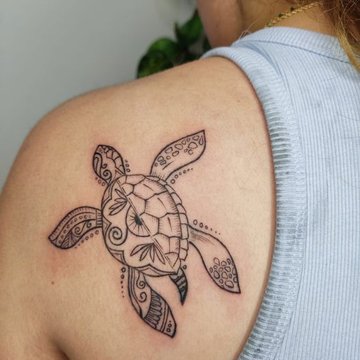 tatuajes tortuga