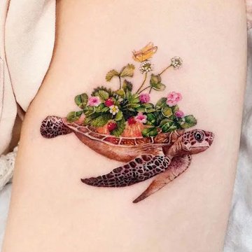 tatuajes tortuga