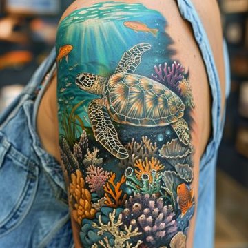 tatuajes tortuga