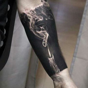 tatuaje humo
