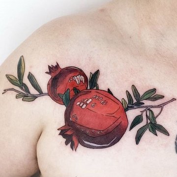 tatuaje granada