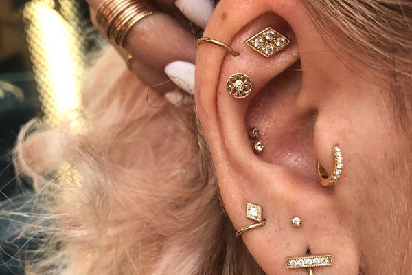 Piercing hélix