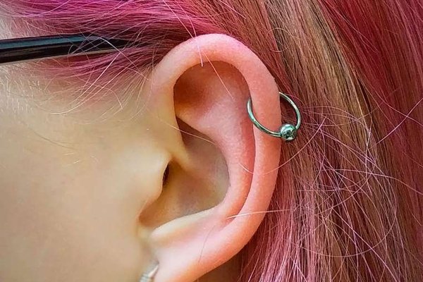 Piercing hélix