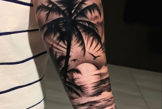 tatuaje de palma