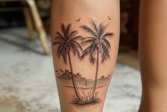 tatuaje de palma