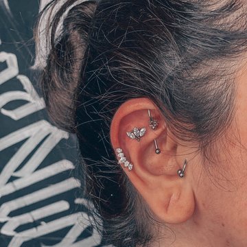 piercing flat
