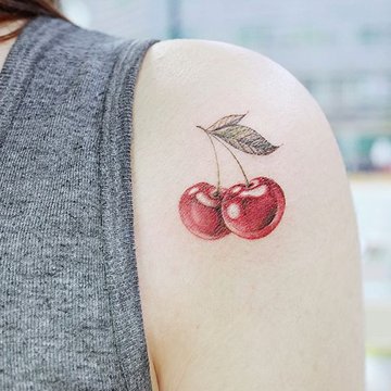 tatuaje cereza