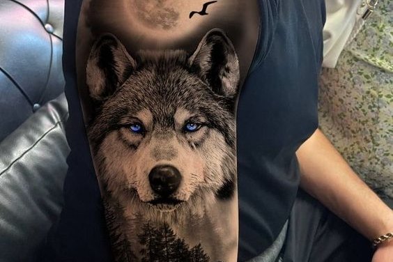 tatuaje lobo