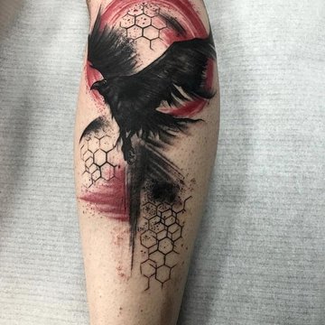 cuervos tatuajes
